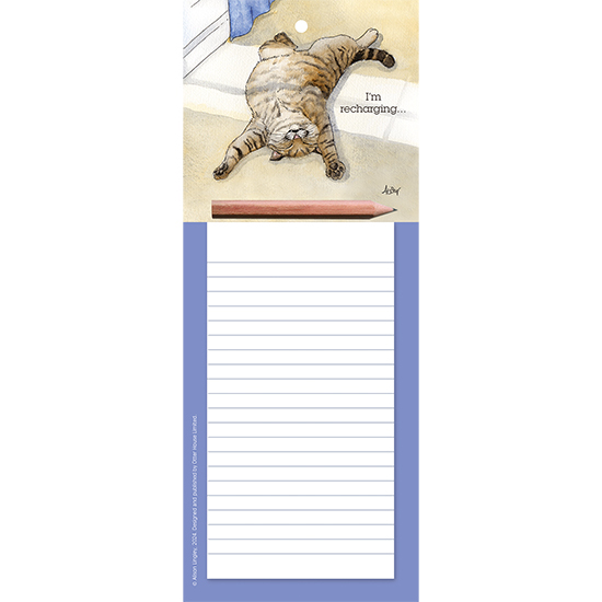 I'm recharging magnetic memo pad