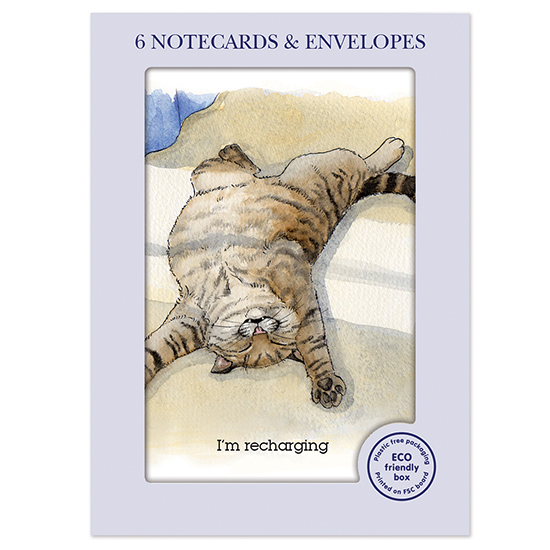 I'm recharging mini notecard pack
