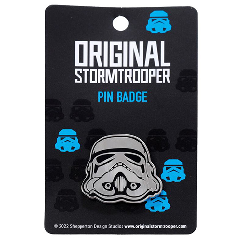 Stormtrooper pin badge