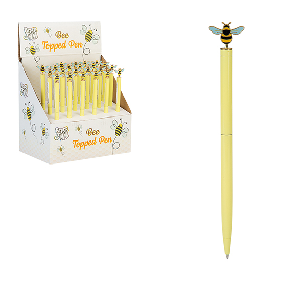 Bumblebee topped pen