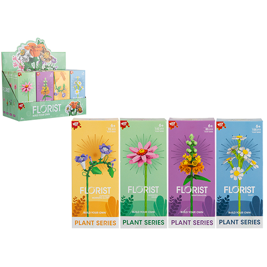 Flower building blocks